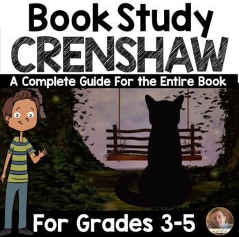Preview of "Crenshaw," by Katherine Applegate Book Study for Grades 3-5 - Print and Digital