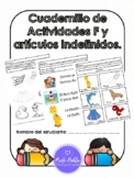 "Cuadernillo de actividades F y artículos"