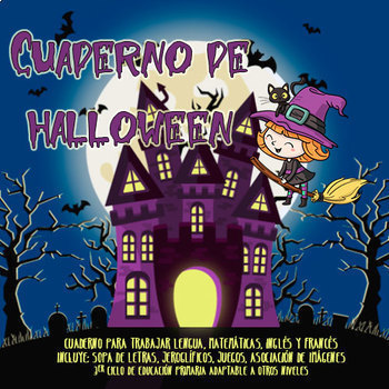 Preview of Cuaderno de Halloween / Halloween exercise book in Spanish