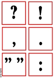 כרטיסיות מיון תפקיד סימני הפיסוק Punctuation marks sorting cards