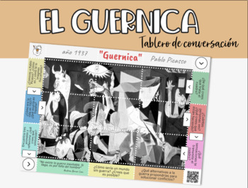 Preview of DALÍ (Relojes Blandos), PICASSO (Guernica) | Spanish Art Conversational Board