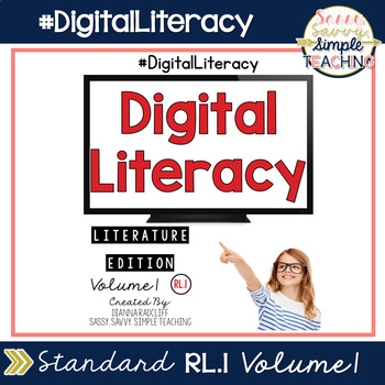 Preview of #DigitalLiteracy Volume 1 | Distance Learning