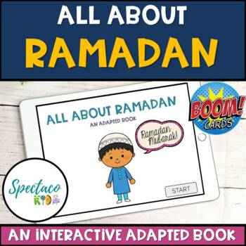 Preview of (DISTANCE LEARNING) All about RAMADAN: An interactive/adapted Book | BOOM Cards™