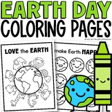 Earth Day Activities Earth Day Coloring Pages Spring Activ