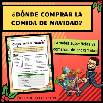 Preview of ¿DÓNDE COMPRAR LA COMIDA DE NAVIDAD?