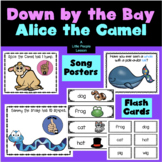 "DOWN BY THE BAY" & "ALICE THE CAMEL" SONG POSTERS plus rh