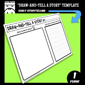 Story Telling Template Worksheets Teaching Resources Tpt