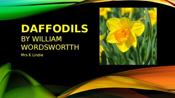 critical appreciation of daffodils