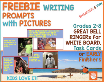 Preview of   Daily Writing Prompts, Practice, or Journals - Narrative & Expository FREE!