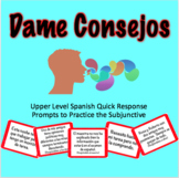 Spanish Subjunctive Quick Response Speaking Prompts