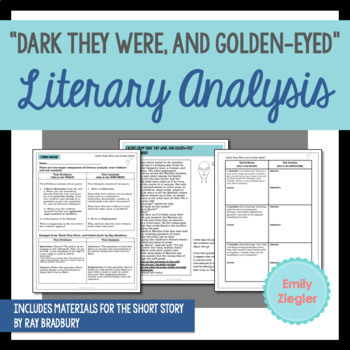 dark they were and golden eyed short story