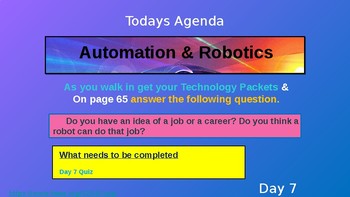 Preview of (Day 7) Automation & Robotics