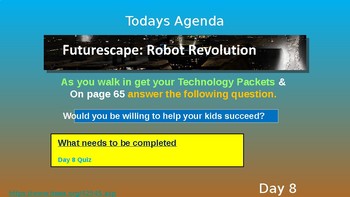 Preview of (Day 8-9) Futurescape: Robot Revolution