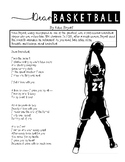 "Dear Basketball" Poem Writing Activity