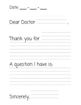 cover letter dear dr