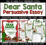 "Dear Santa" Letter - Persuasive Writing Essay for Christmas