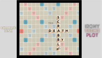 Preview of "Death by Scrabble" Charlie Fish Unit (Irony & Word play-ELLs/Reluctant Readers)