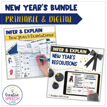 Preview of Infer & Explain: New Year's Bundle