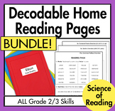 *Decodable Home Reading BUNDLE (ALL Grade 2/3 Decoding Skills)*
