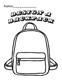 'Design a...' Fashion Worksheet Pack of 5 for Elementary