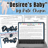 Desiree's Baby by Kate Chopin - Reading/Thinking Guide, Qu