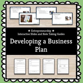 developing a business plan in entrepreneurship slideshare