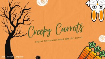 Preview of *Digital Articulation Board Game*Creepy Carrots Companion*/R/ Initial*