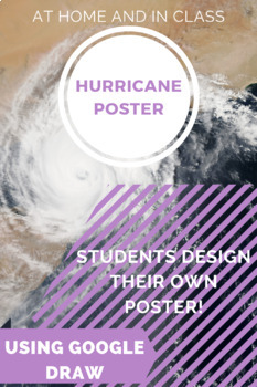 Preview of [Digital] Create a Hurricane Poster. Ready to assign! 