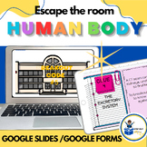  Digital Escape the room: Human body organs and systems re