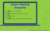 *Digital Google Classroom & Zoom Expectations Slides -Virt