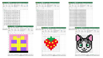 Preview of *Digital* Multiplication Mosaic (4x Times Tables)