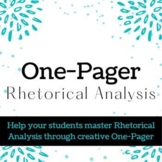 [Digital + Physical] One Pager: Rhetorical Analysis