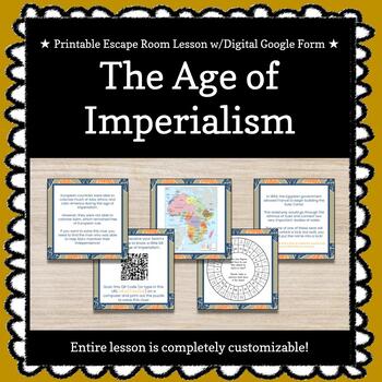 Preview of ★ Digital + Printable ★ Age of Imperialism Customizable Breakout Game