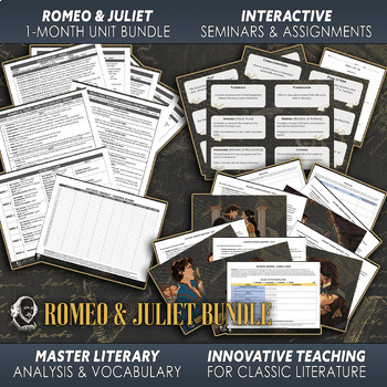 Preview of [Digital] Romeo & Juliet Unit Bundle