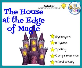 Preview of {Digital} The House at the End of Magic - Reading Comprehension {Morning Work}
