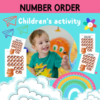 Preview of "Discovering missing numbers: fun activities for children: counting and logic"