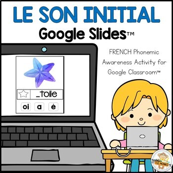 Preview of (Distance Learning)- Digital Initial Letter Sound Activity for Google Classroom™