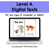 {Distance Learning} Digital Level A Books
