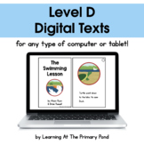 {Distance Learning} Digital Level D Books
