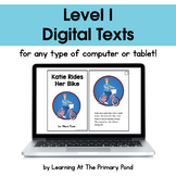 {Distance Learning} Digital Level I Books