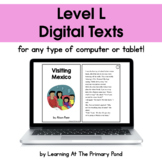 {Distance Learning} Digital Level L Books