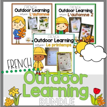 Preview of (Distance Learning)- FRENCH Outdoor Learning Growing Bundle