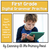 First Grade Grammar Games (BoomCards™)