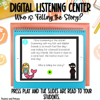 Preview of (Distance Learning) Who is Telling the Story Digital Listening Center RL 1.6