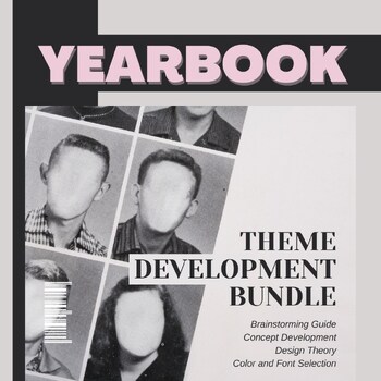 Preview of Yearbook Theme Development BUNDLE [DIGITAL]