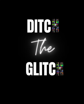 Preview of "Ditch the Glitch: Middle School Coping Skills Journal with Guided Prompts
