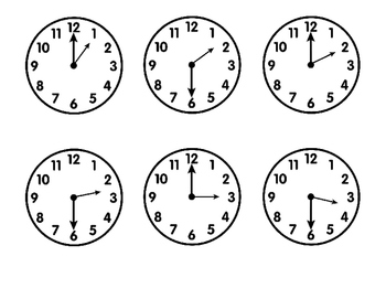 do you have the time telling time to the hour and half