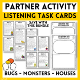  'Draw a ...' Partner Listening & Drawing Activity | Bundle 