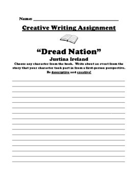 how to describe dread creative writing