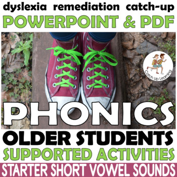 Preview of Dyslexia PHONICS Older Students Short Sounds Fluency Passages